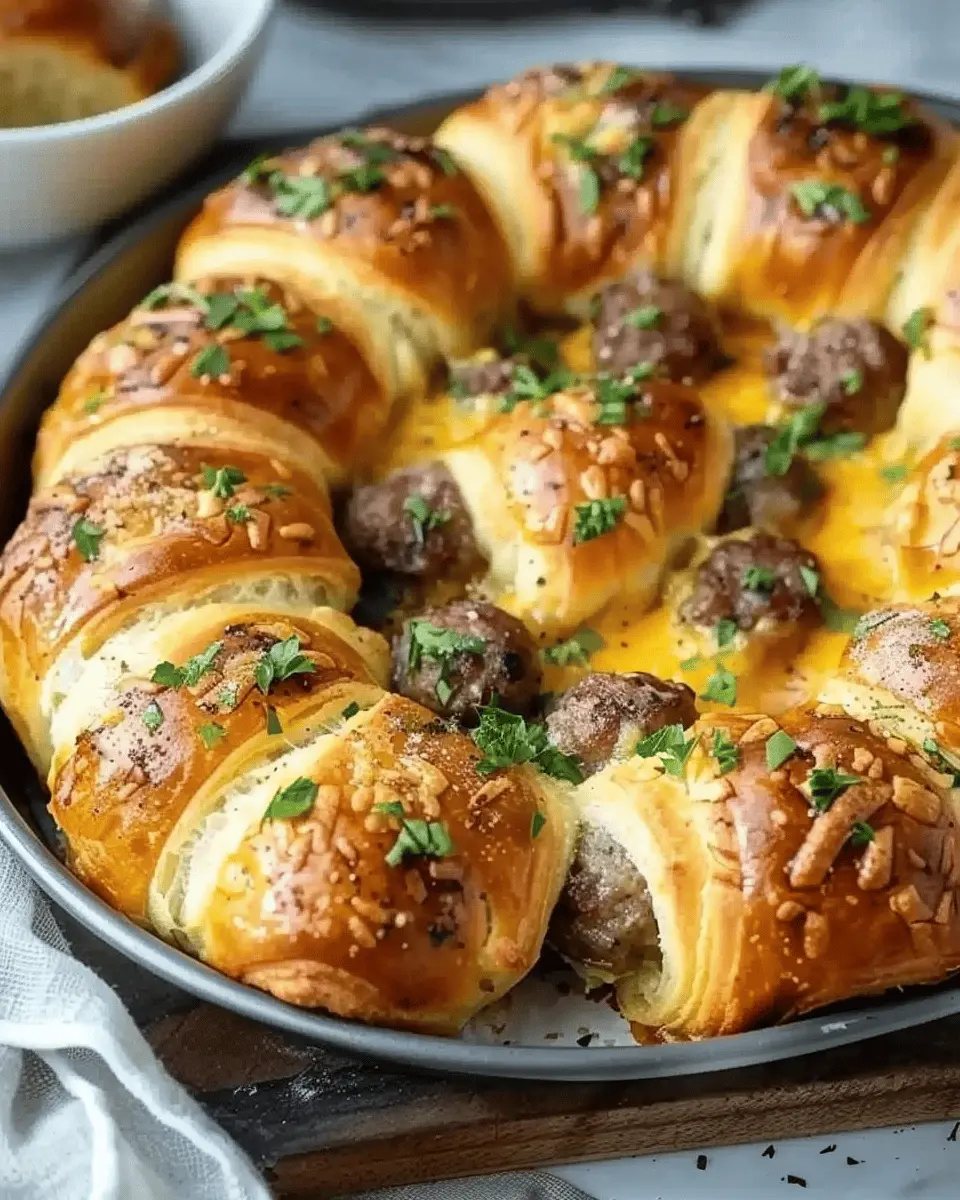 Breakfast Sausage Crescent Rolls: Easy Turkey Bacon Delight