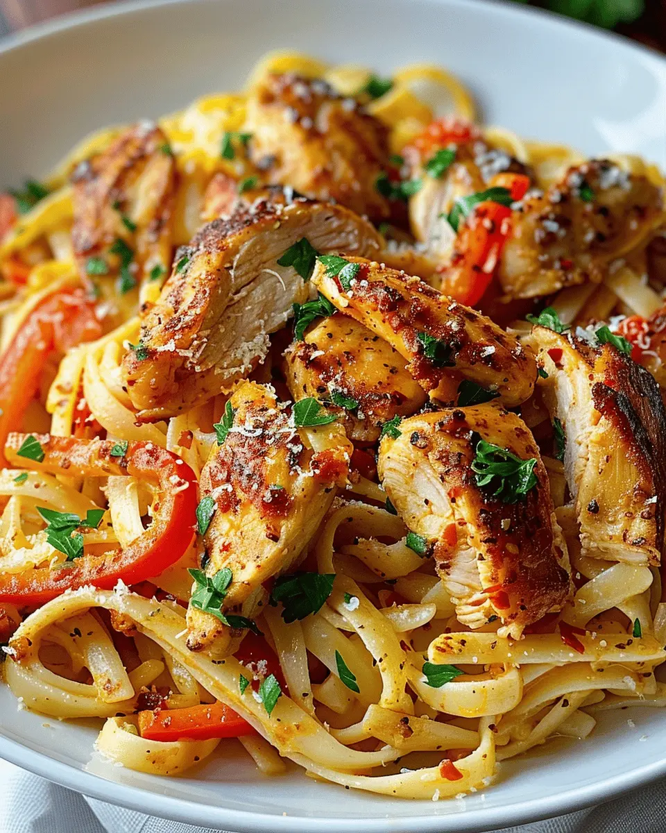 Cajun Chicken Pasta: Easy and Flavorful Twist with Turkey Bacon