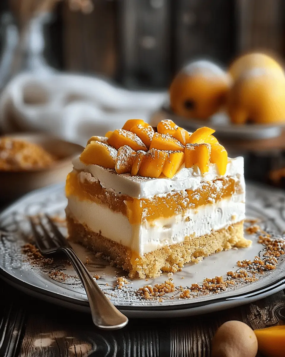 Cardamom Mango Tres Leches Cake: A Delightfully Indulgent Treat