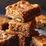 Chewy Butterscotch Zucchini Blondies