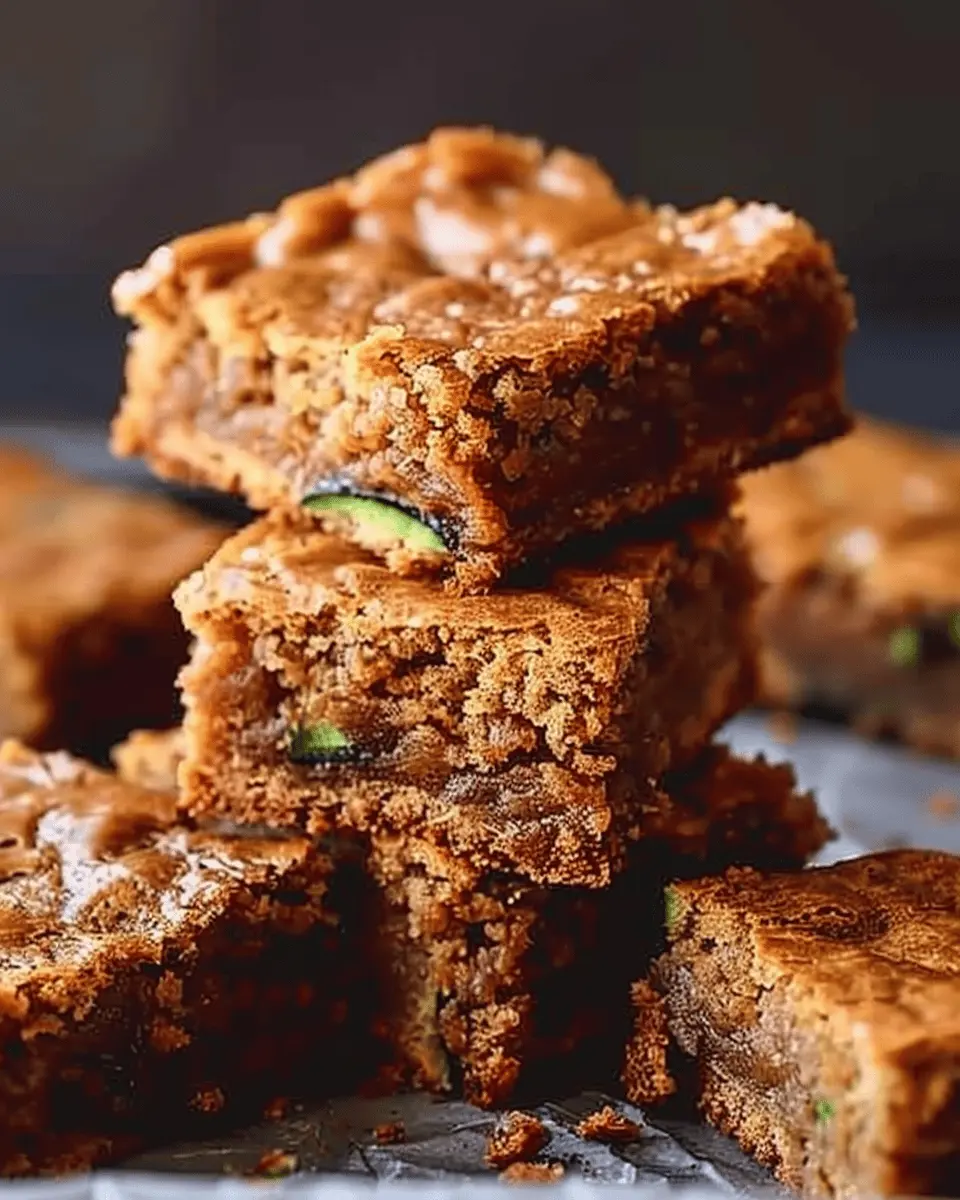 Chewy Butterscotch Zucchini Blondies: The Best Indulgent Treat