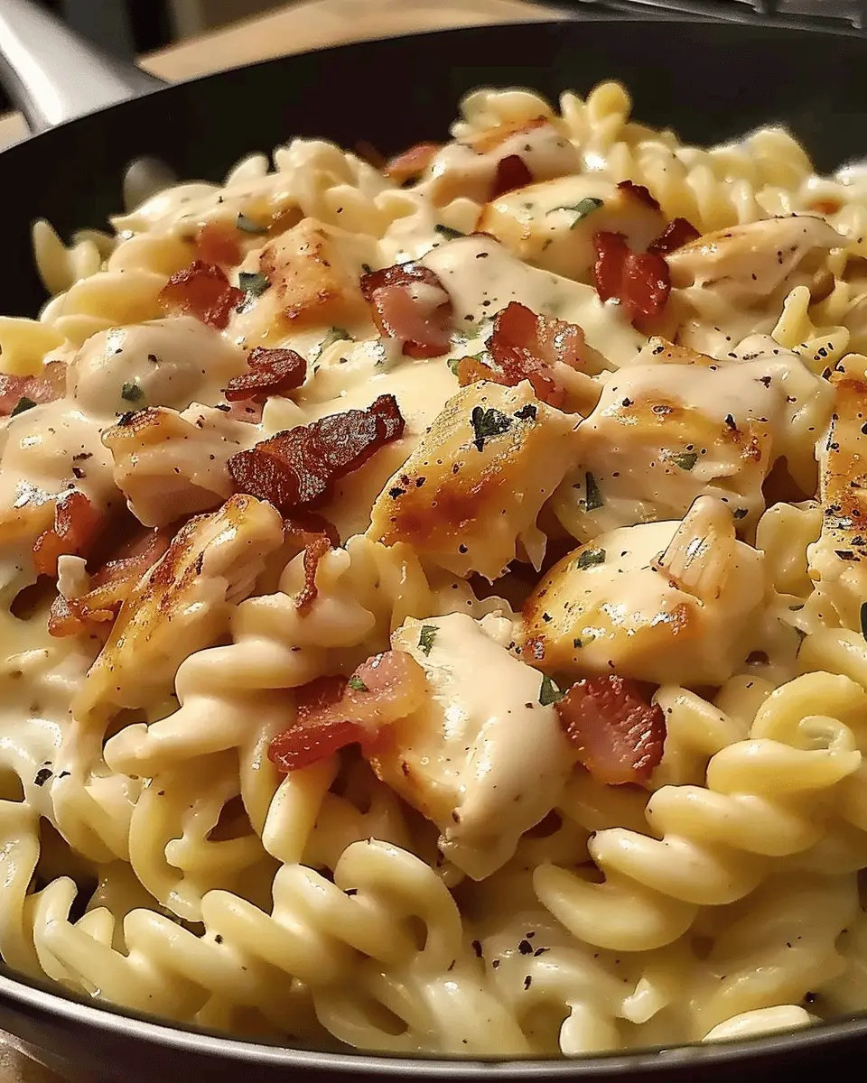 Chicken Bacon Ranch Pasta: Easy Comfort Food with Turkey Bacon