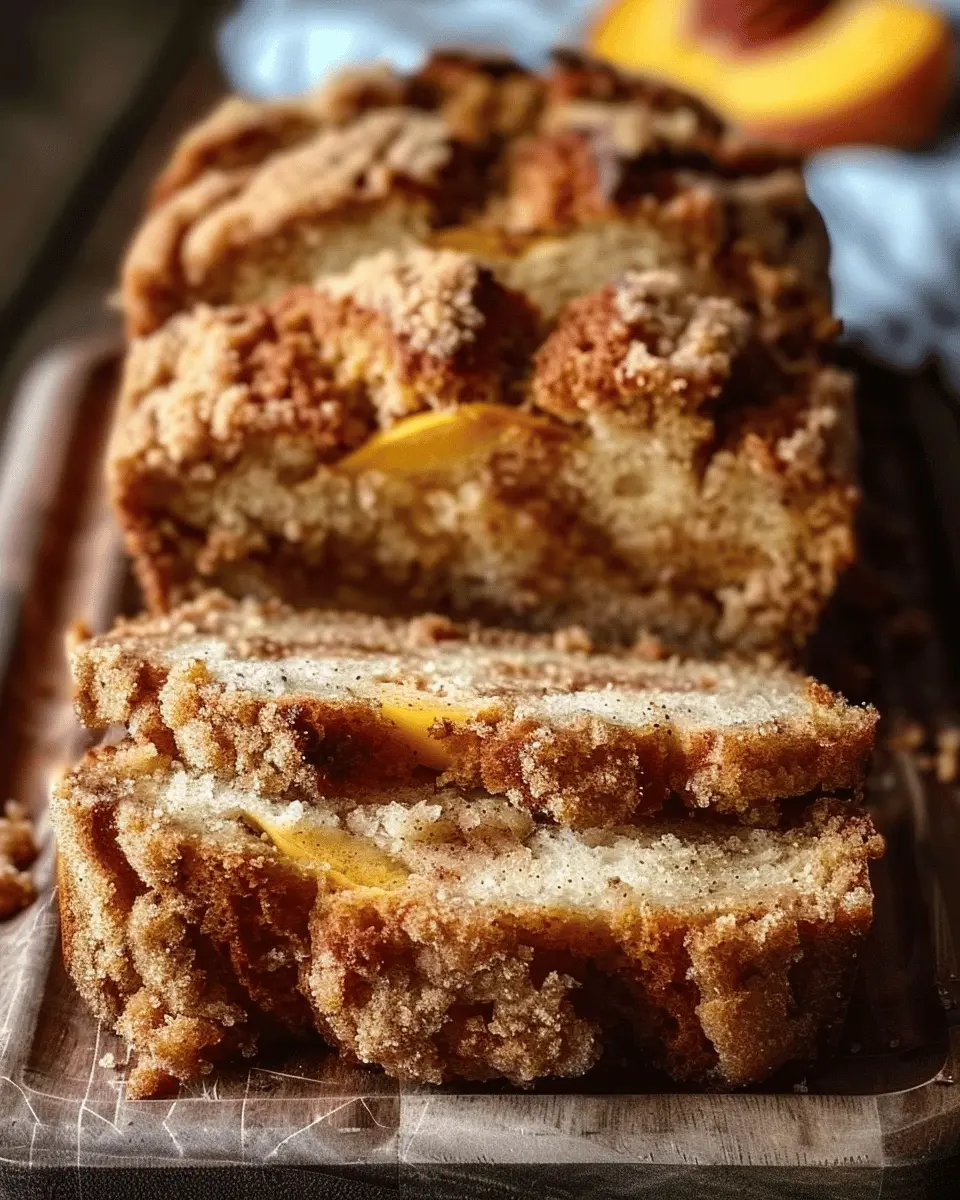 Cinnamon Peach Bread: The Best Homemade Treat You’ll Love