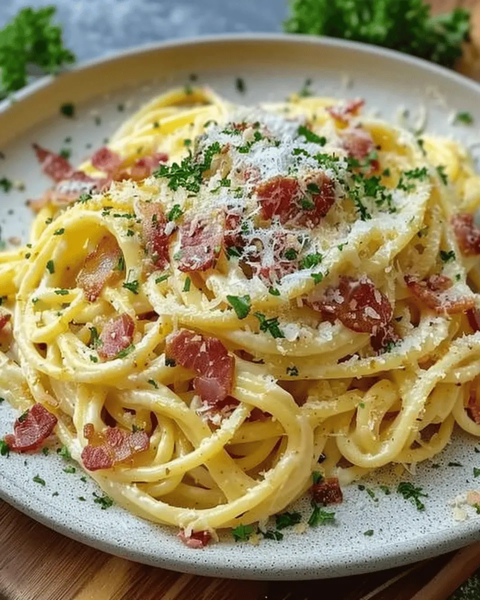 Creamy Turkey Bacon Carbonara Pasta: An Indulgent Comfort Meal