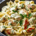 Creamy Italian Herb Chicken Pasta