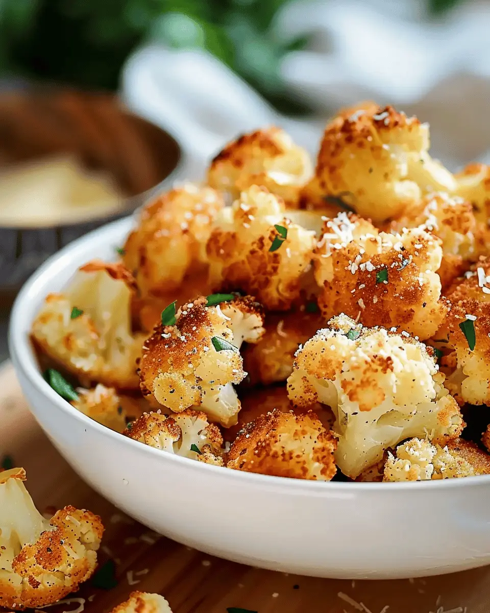 Crispy Parmesan Cauliflower Bites: Easy, Delicious, and Guilt-Free