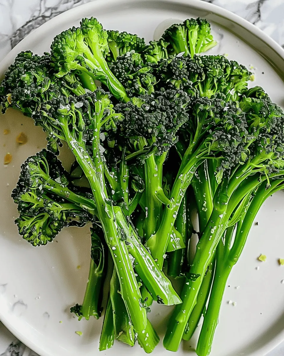 Discover Delicious Broccolini: Easy Recipes You’ll Love at Home
