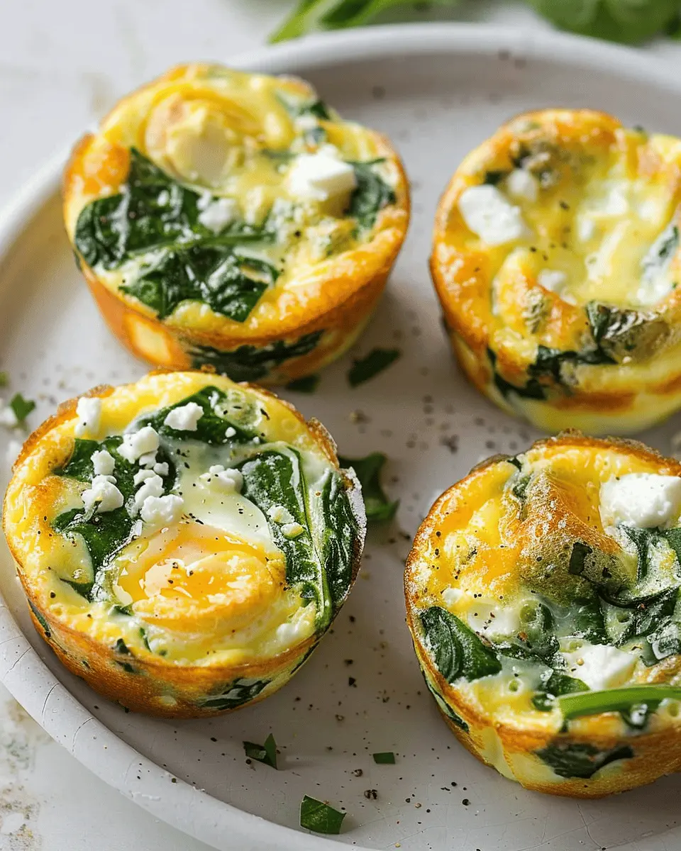 Egg Muffins with Spinach and Feta Recipe: Easy and Delicious Breakfast