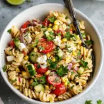 Healthy Street Corn Pasta Salad