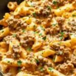 High Protein Creamy Beef Pasta Recipe for Quick Weeknight Dinners