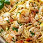 Lemon Shrimp Pasta