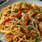 Macro Friendly Cajun Chicken Pasta
