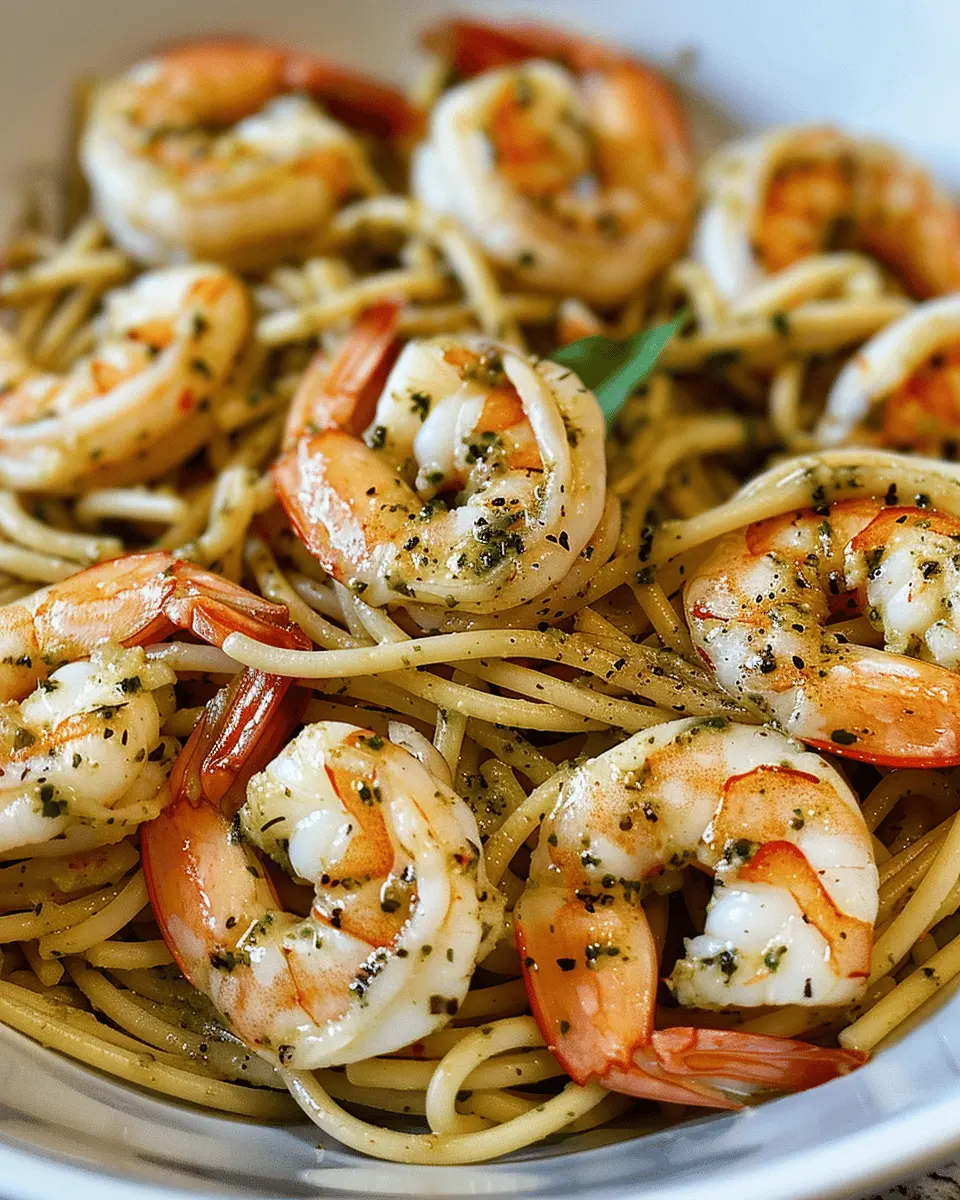 Pesto Shrimp Pasta: Easy, Flavorful Home-Cooked Delight