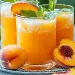 Refreshing Peach Lemonade