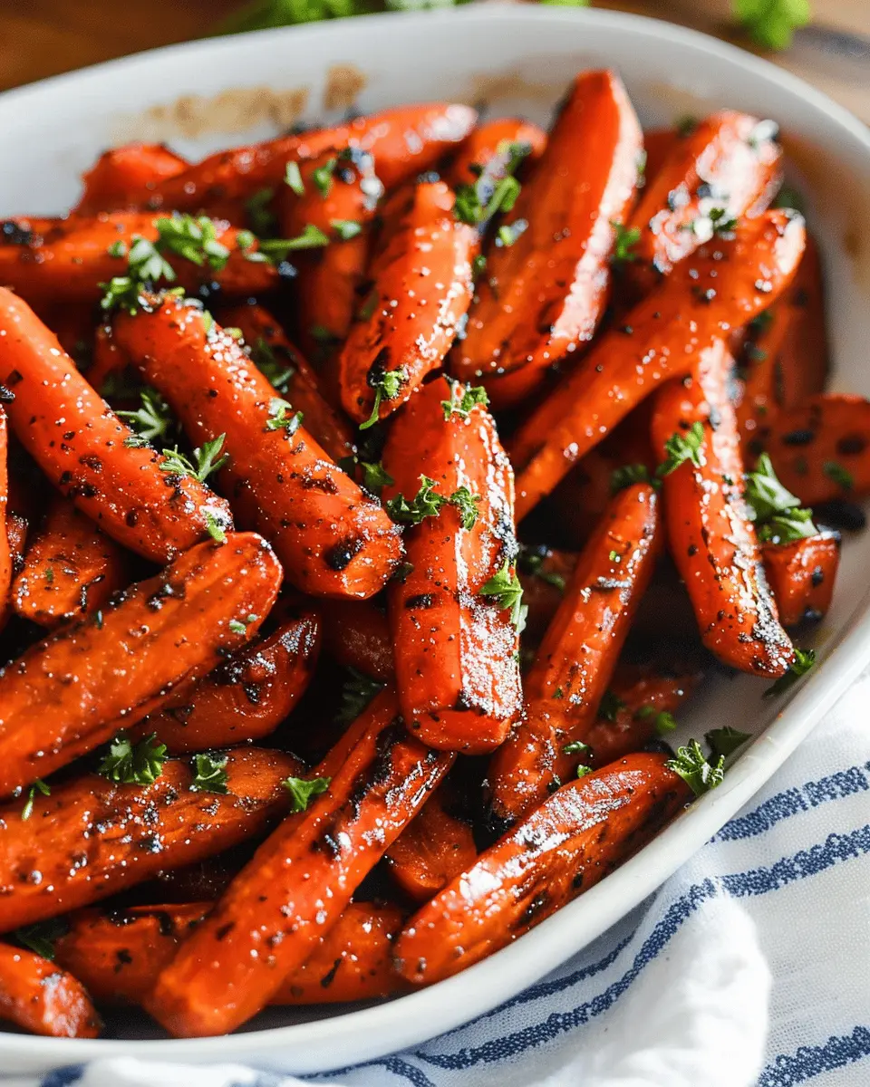 Roasted Brown Sugar Carrots: Easy, Sweet Side Dish Delight