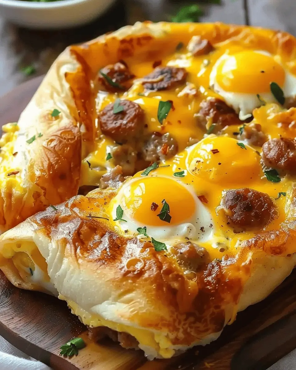 Sausage Egg and Cheese Breakfast Roll-Ups Your Family Will Love
