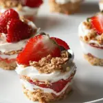 Strawberry Crunch Dessert Cups