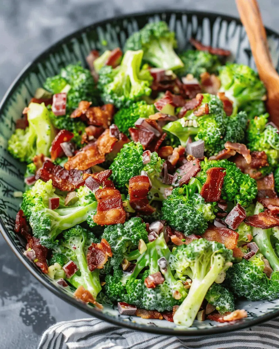 Easy Broccoli Turkey Bacon Salad Recipe for a Fresh Twist