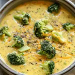 Crockpot Broccoli Cheese Soup
