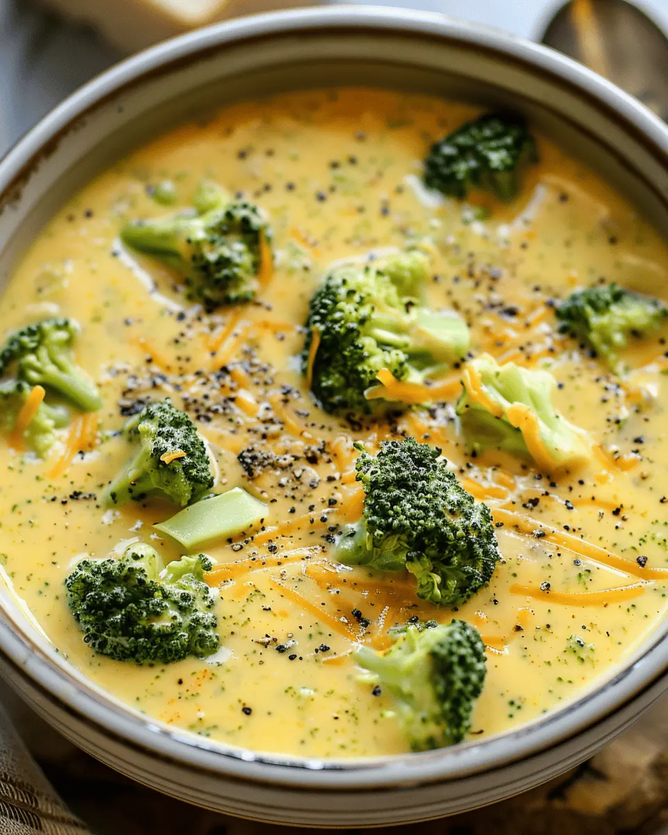 Crockpot Broccoli Cheese Soup: Your Easy Comfort Food Recipe