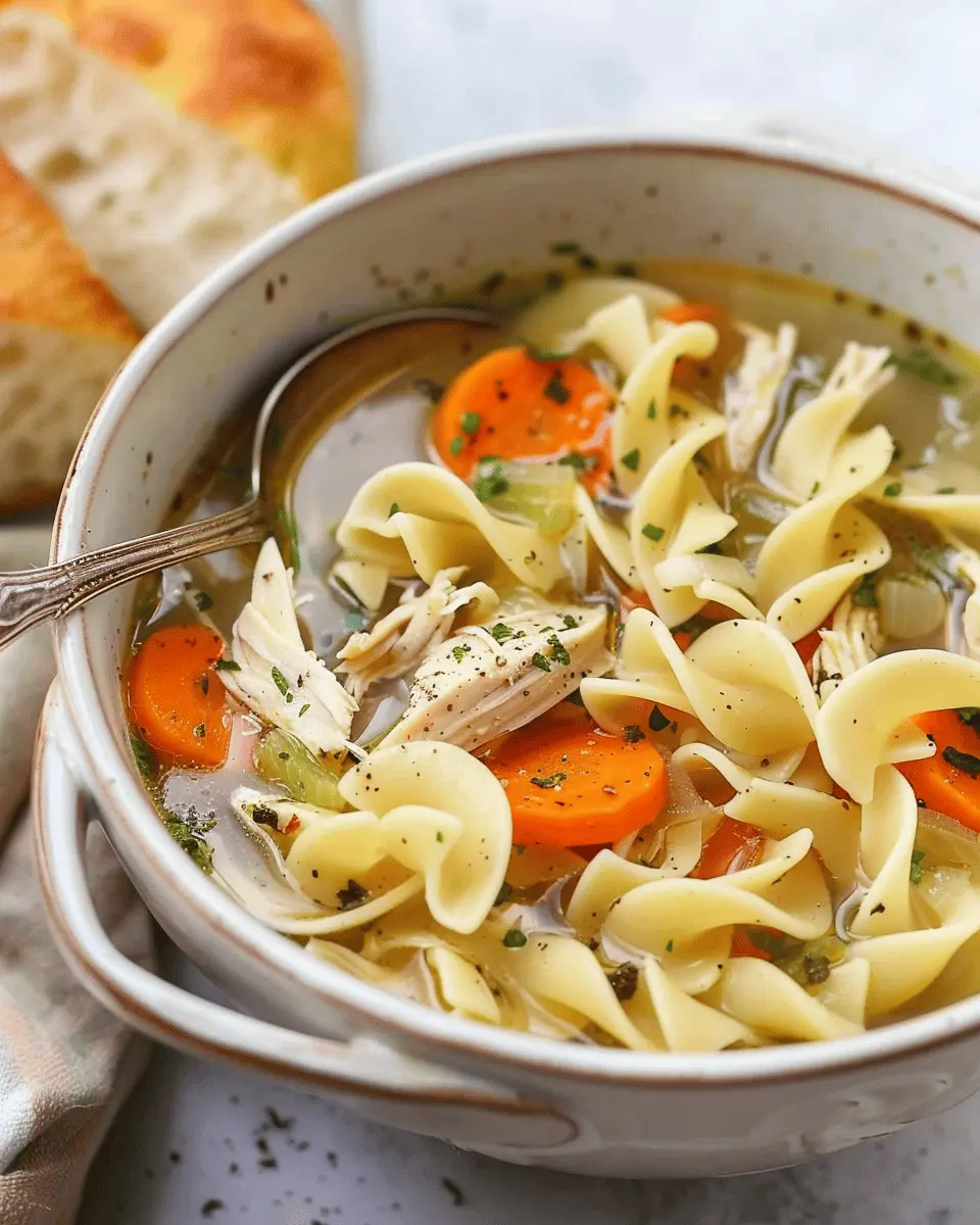 Crockpot Chicken Noodle Soup: Easy Comfort Food for Cozy Nights