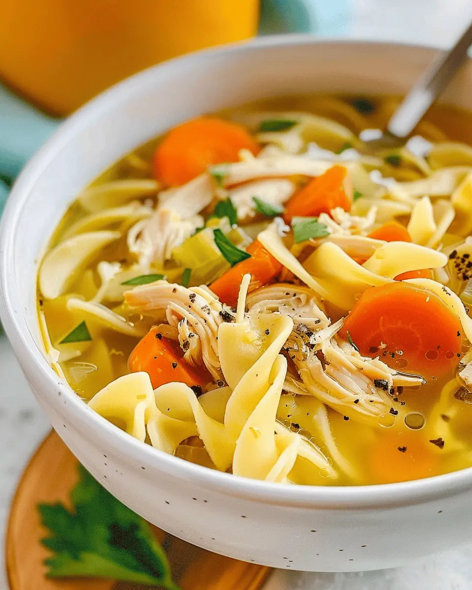 Easy Chicken Noodle Soup: A Joyful 30-Minute Comfort Dish