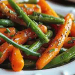 Honey Glazed Carrots and Green Beans