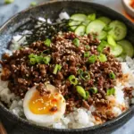 Korean Ground Beef Bowl