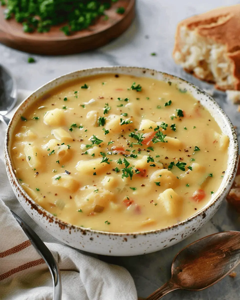 German Potato Soup: A Comforting Twist with Turkey Bacon
