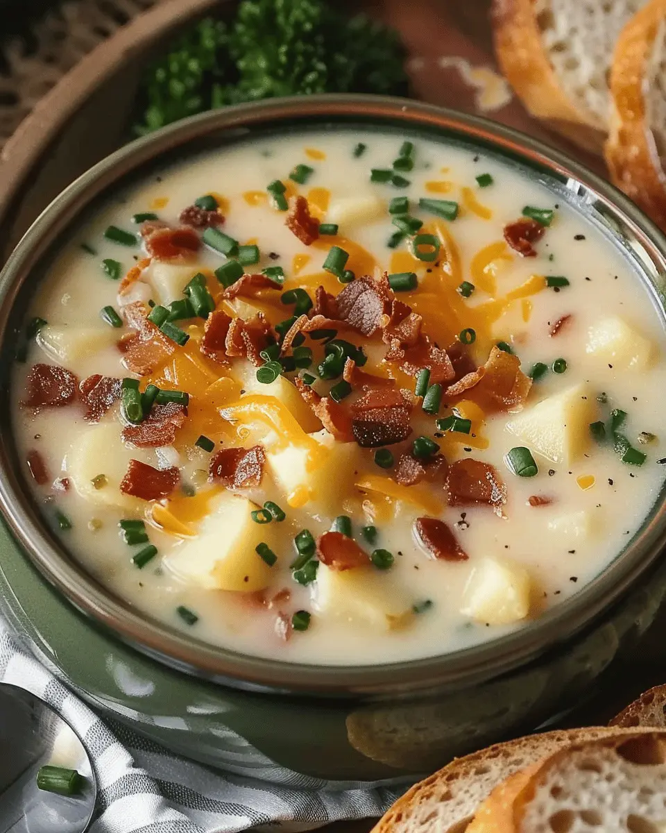 Crock Pot Crack Potato Soup: Indulgent Comfort with Turkey Bacon