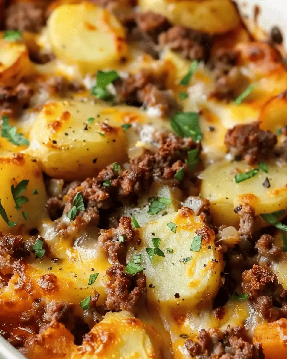 Hobo Casserole with Ground Beef and Potatoes: Easy Comfort Food