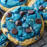Blue Cookie Monster Cookies