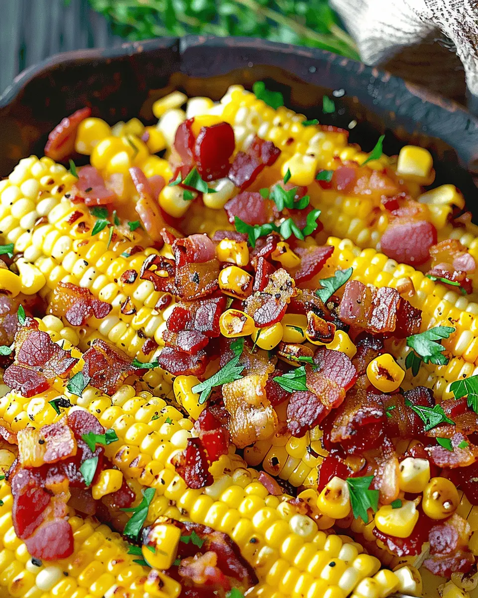 Fresh Corn and Turkey Bacon Side Dish You’ll Love at Home