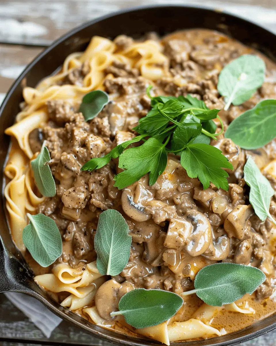 Beef Stroganoff: Easy Comfort Food with Turkey Bacon Twist