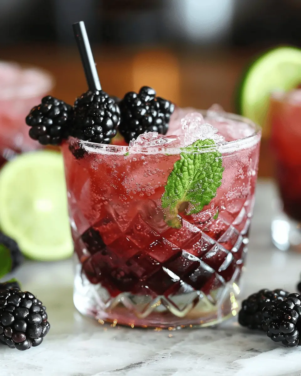 Blackberry Mint Cooler: Refreshing and Easy Summer Drink Recipe