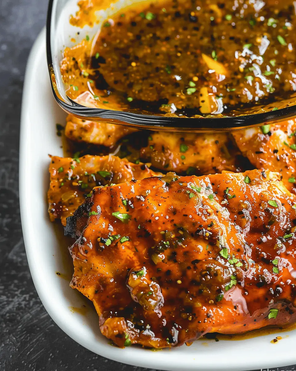 Orange Ginger Marinade for Juicy Turkey Bacon and Chicken Ham