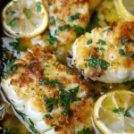 Baked Cod Recipe with Lemon and Garlic