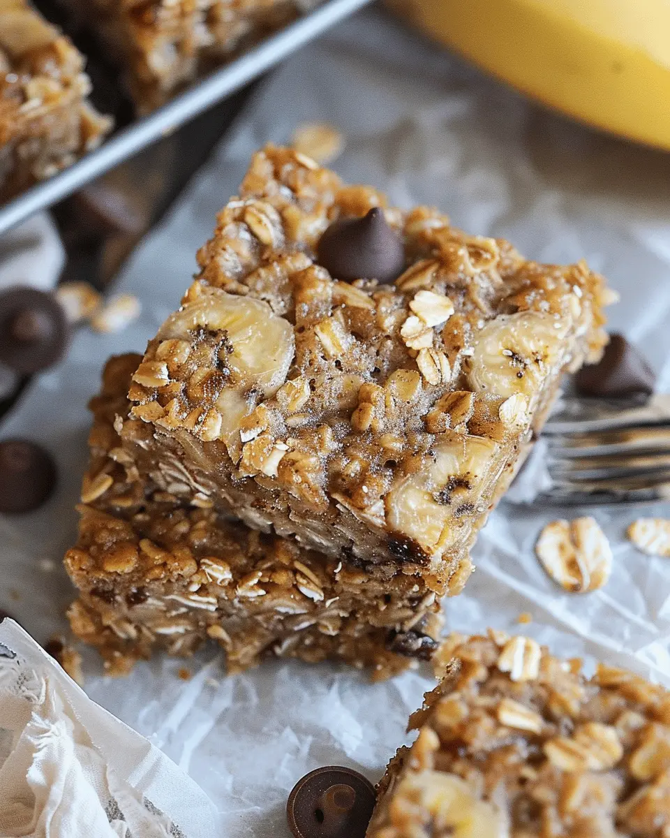 Banana Oatmeal Bars: Easy & Delicious for Your Homemade Treats