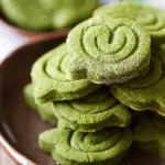 Matcha Butter Cookies