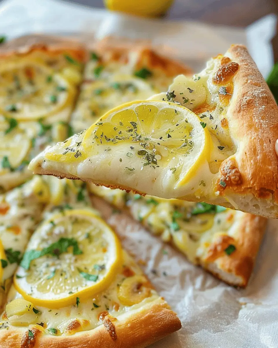 Lemon Pizza: The Best Tangy Twist for Your Homemade Cravings