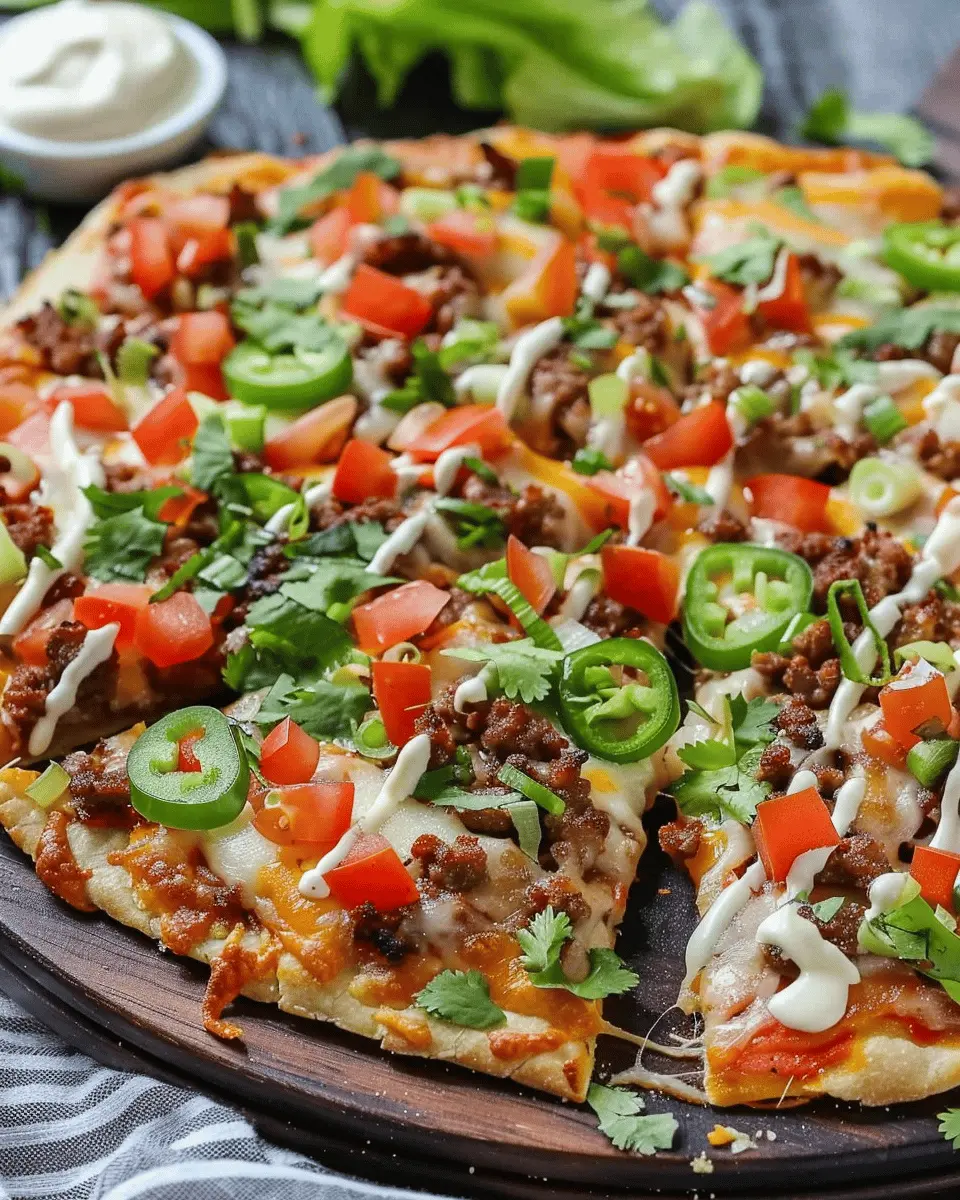 Cool Ranch Taco Pizza: The Best Homemade Twist for Taco Night