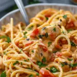 Easy CrockPot Chicken Spaghetti Recipe