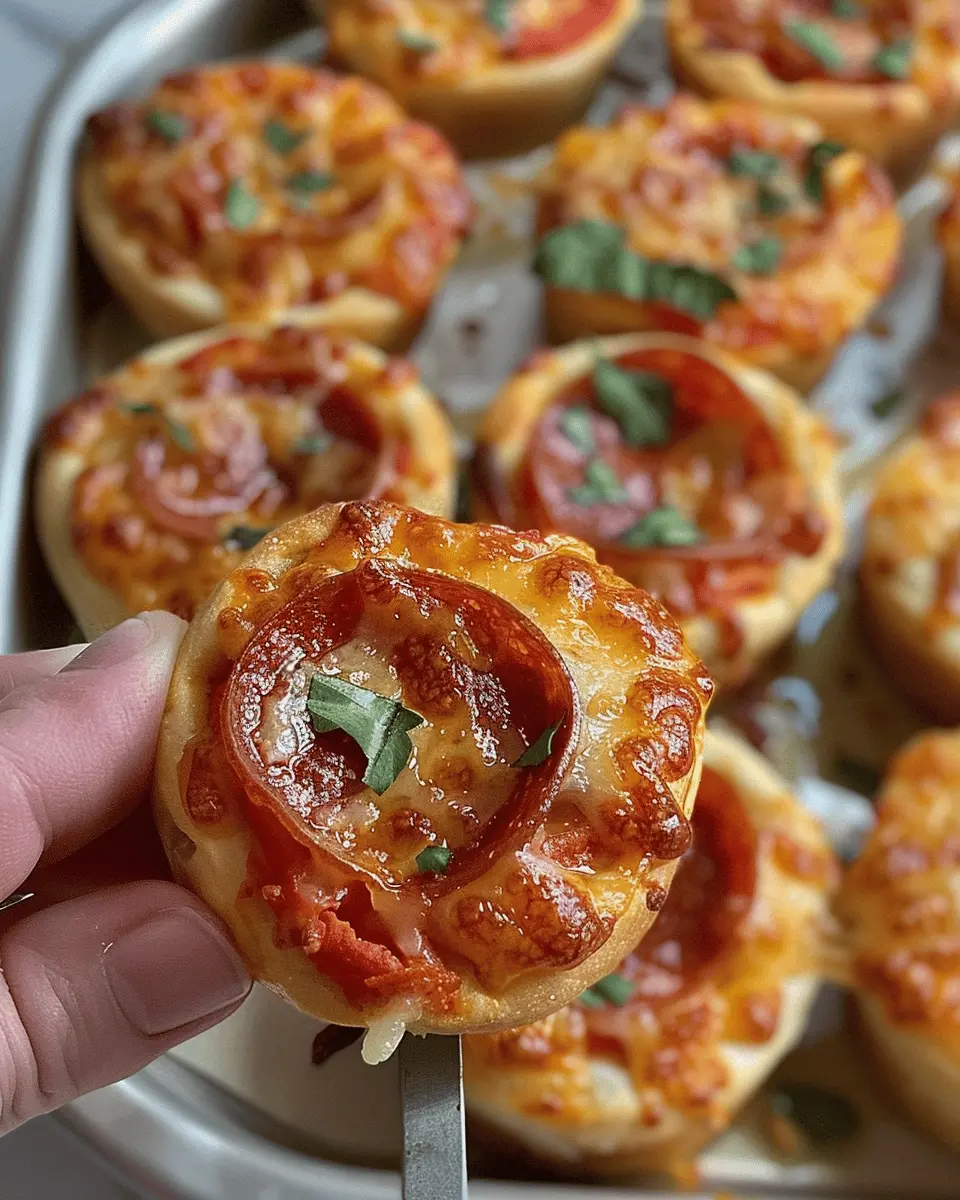 Easy and Delicious Mini Deep Dish Crescent Roll Pizzas Recipe to Satisfy Your Cravings