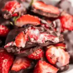 Chocolate Strawberry Yogurt Clusters