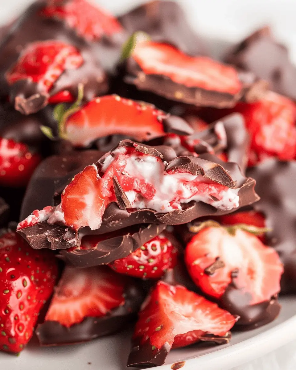 Chocolate Strawberry Yogurt Clusters: Easy Indulgence for Home Chefs