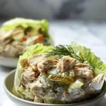 Healthy Dill Pickle Chicken Salad