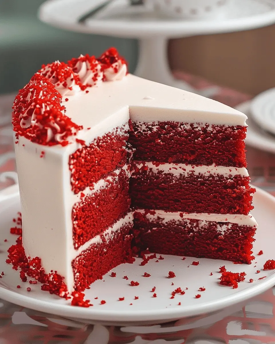 Red Velvet Dream Cake: Indulgent Layers of Love and Flavor