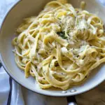 Easy Creamy Fettuccine Alfredo Pasta Recipe
