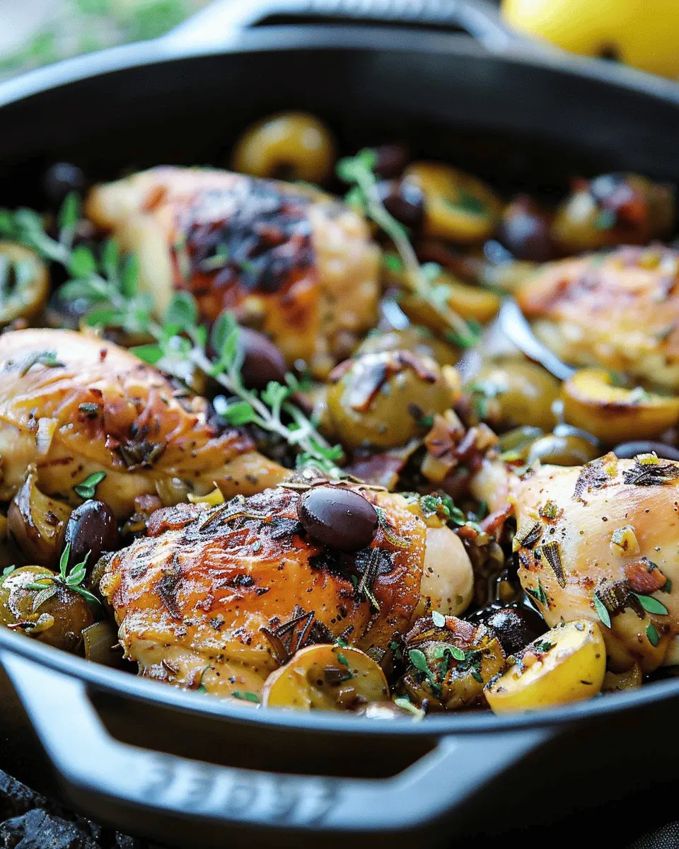 Dutch Oven Chicken Marbella: Easy, Flavorful Family Dinner Delight