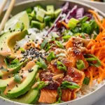 Crispy Salmon Bowls Recipe